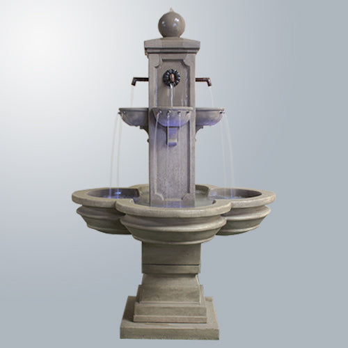Elegant Catalina Terrace Fountain with Spouting Features