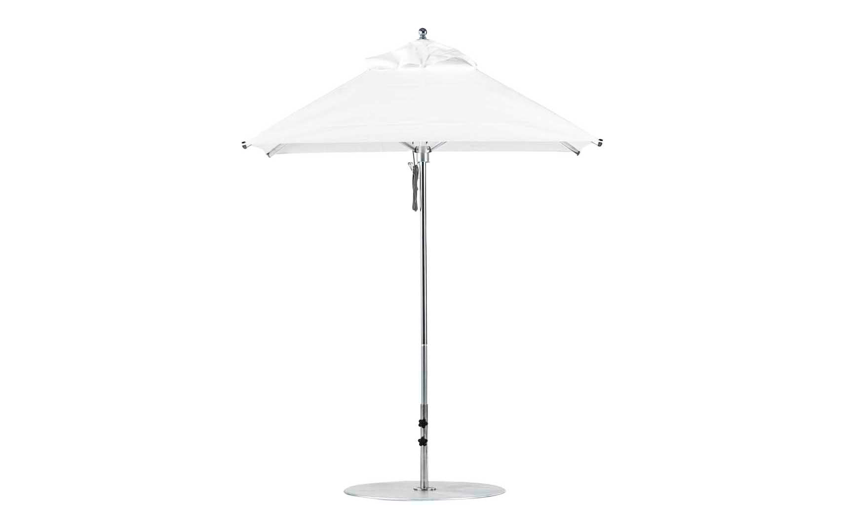 Ledge 6.5' Square Pulley Premier Umbrella