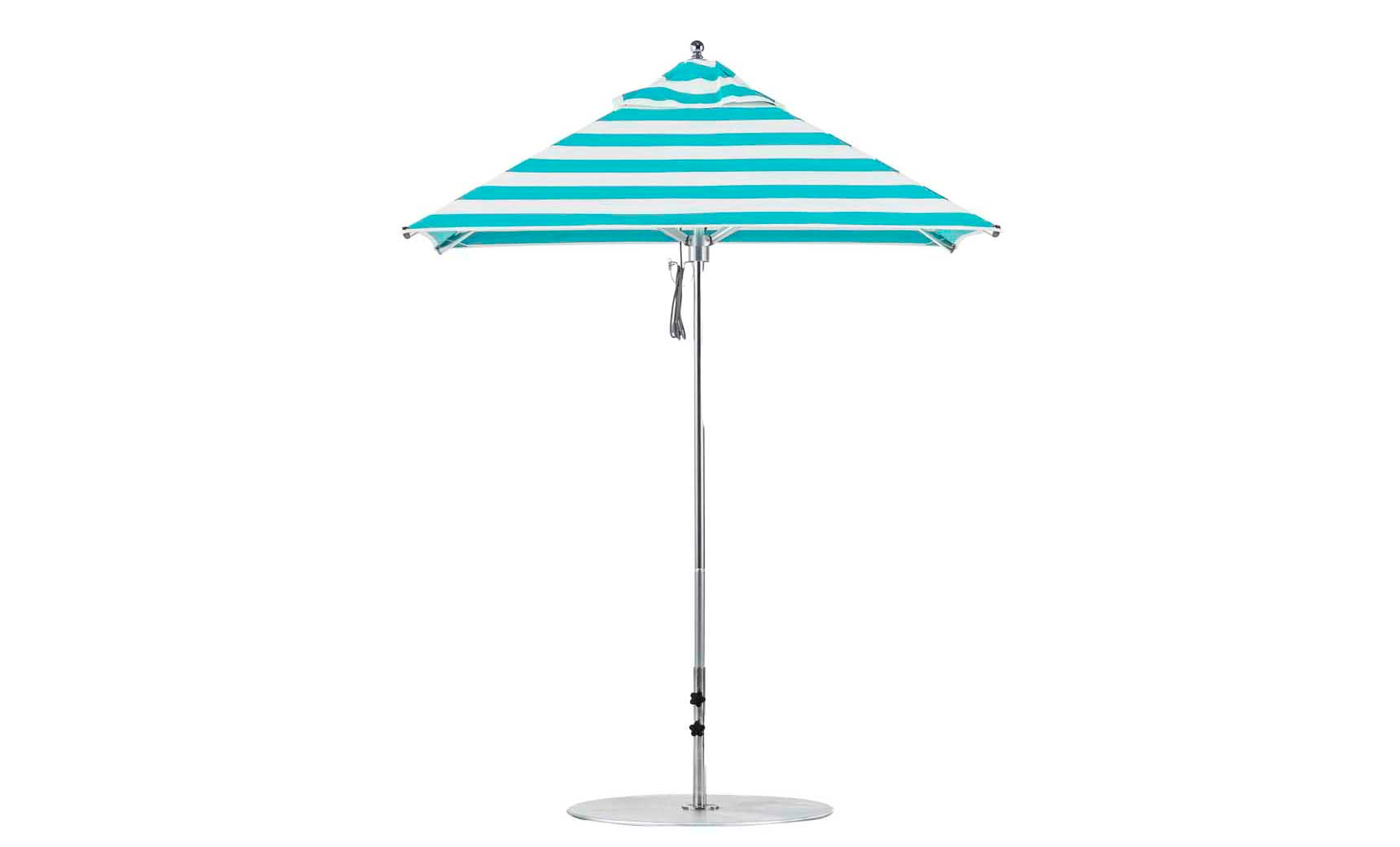 Ledge 6.5' Square Pulley Premier Umbrella