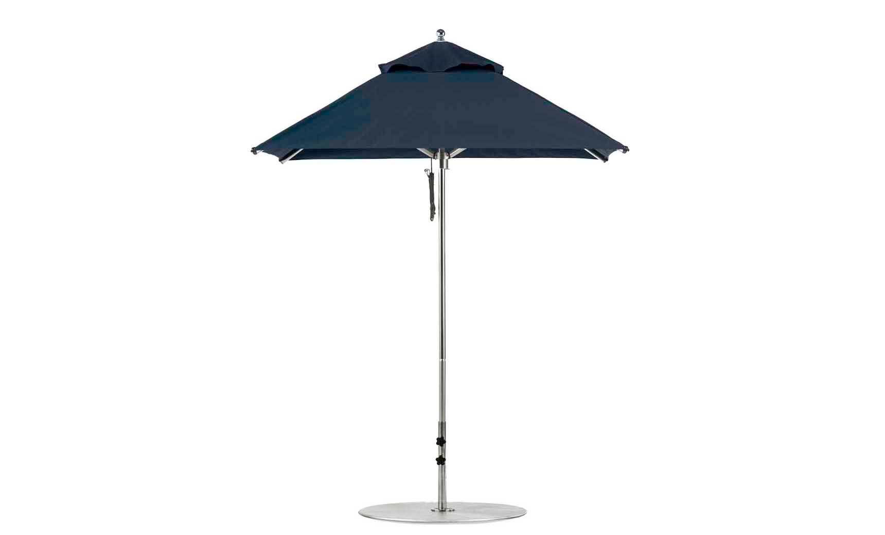 Ledge 6.5' Square Pulley Premier Umbrella