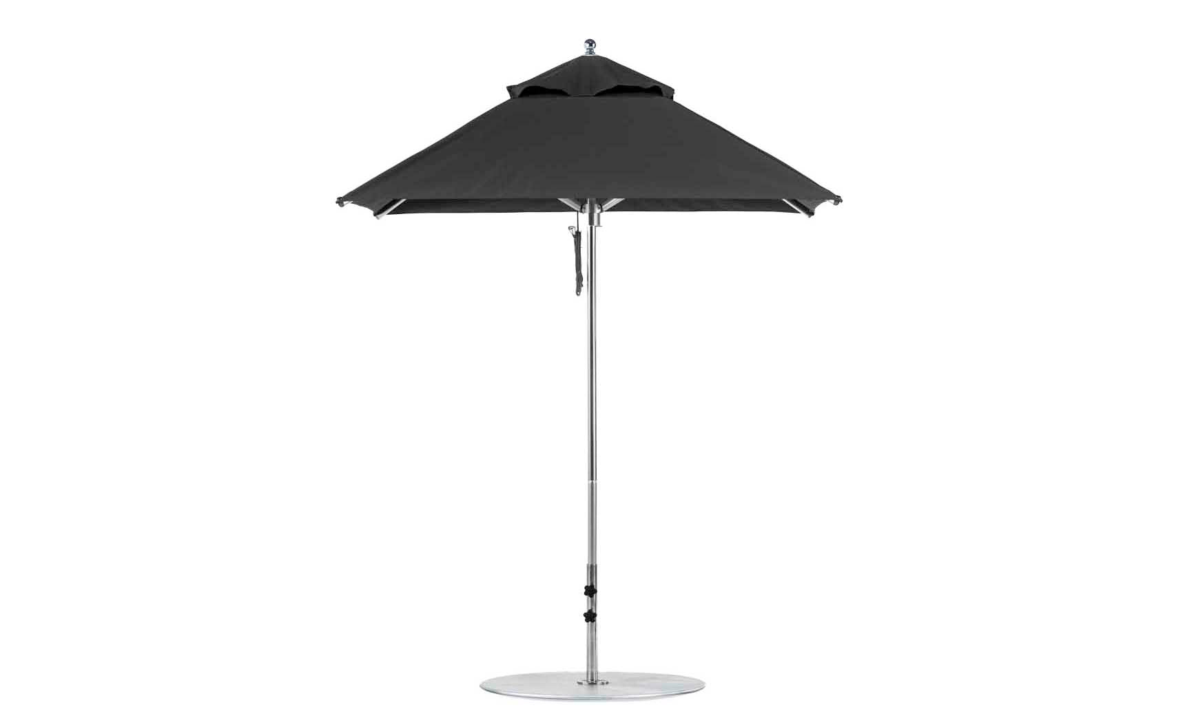 Ledge 6.5' Square Pulley Premier Umbrella