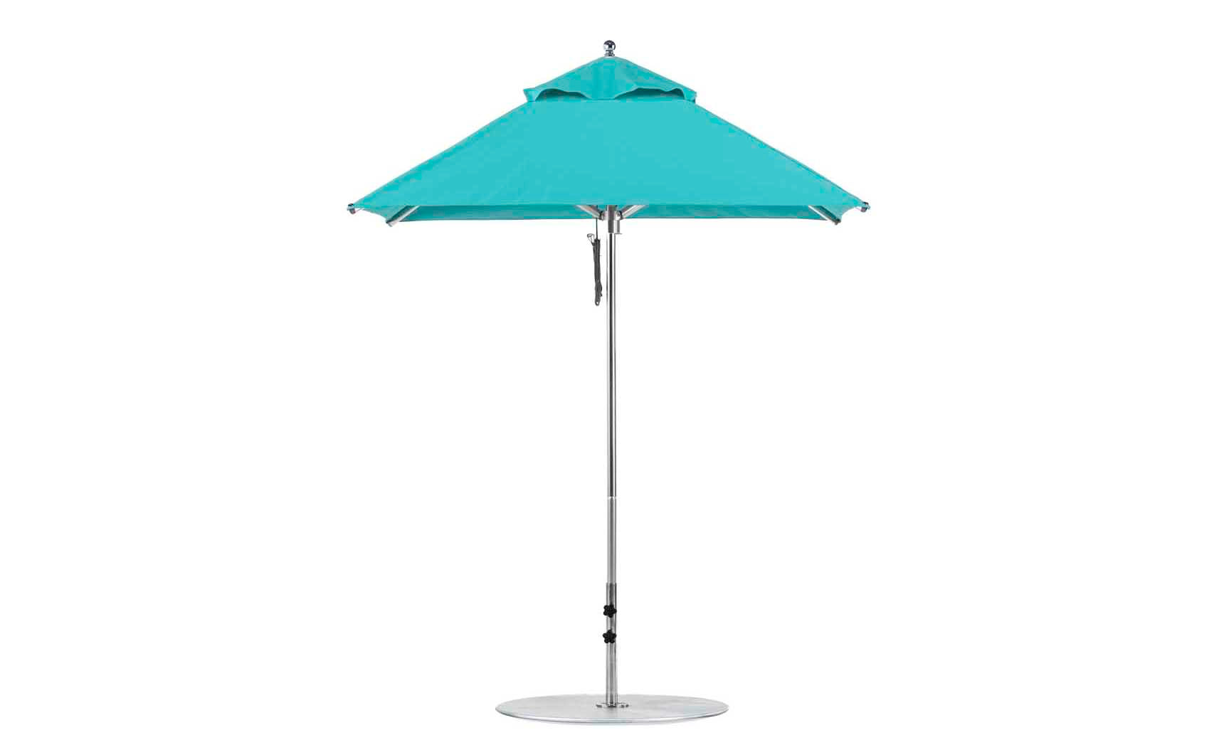 Ledge 6.5' Square Pulley Premier Umbrella