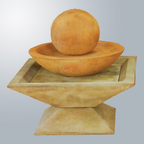 Elegant Coppa Two-Tier Water Fountain for Enchanting Outdoor Spaces
