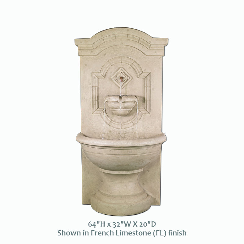 Charming Corsica Wall Fountain for Your Outdoor Oasis