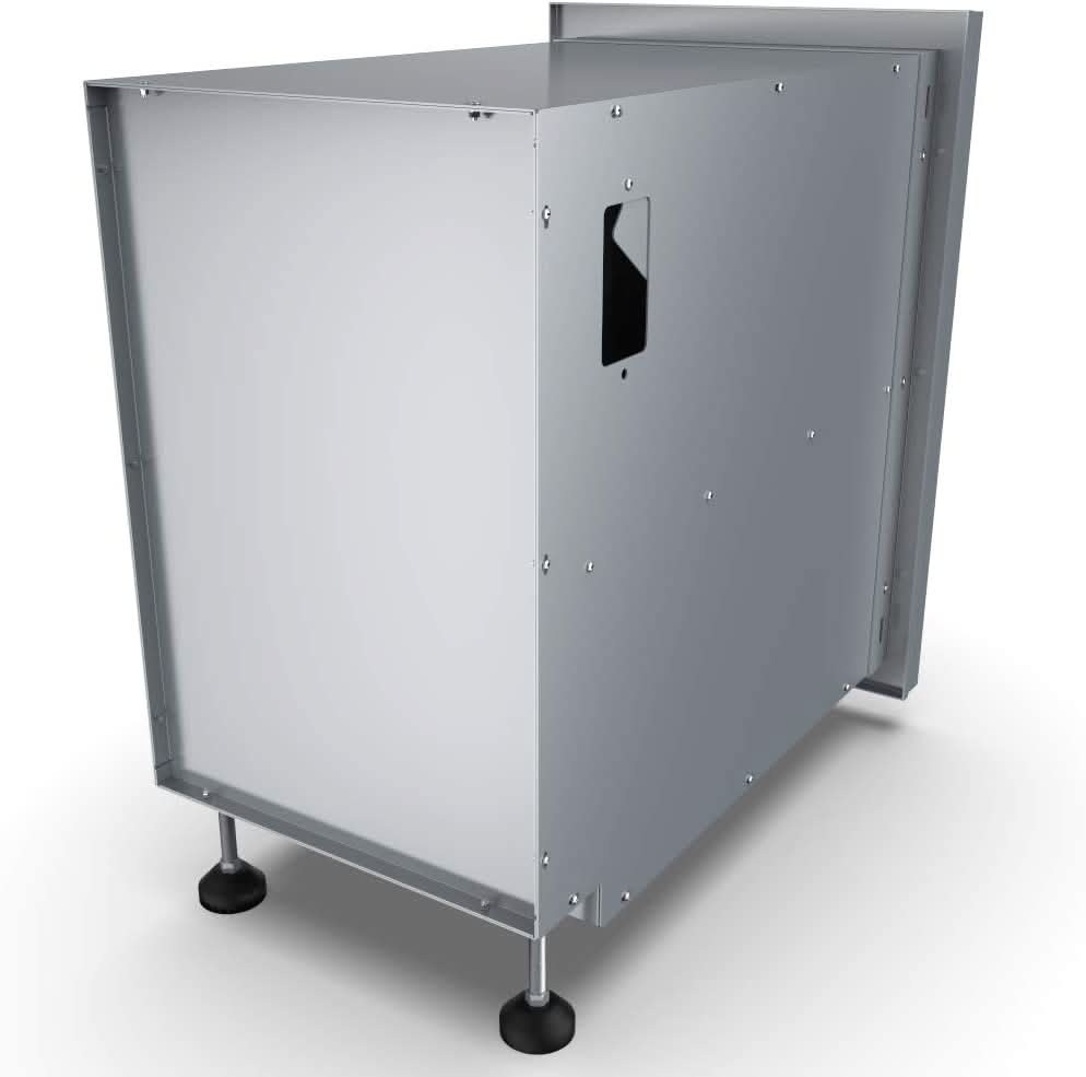 Sunstone Designer Raised Left Hinge Enclosed Cabinet W/Shelf - DE-DVPL15