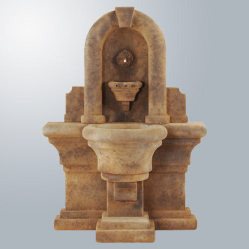 Elegant Etruria Outdoor Wall Fountain