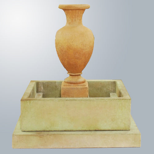 Elegant Etruscan Urn Water Fountain