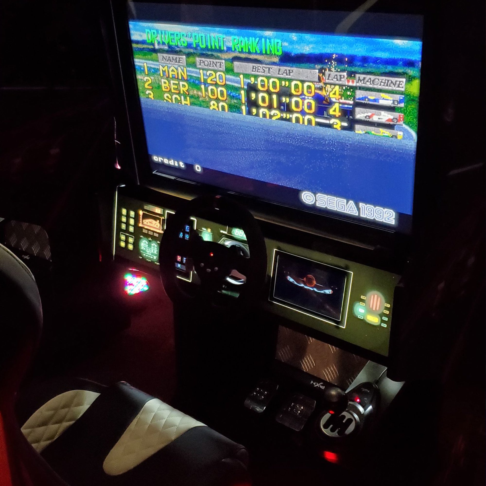 Creative Arcades Extreme Racing Arcade Machine | 200 Classic Racing Games | Wifi Compatible