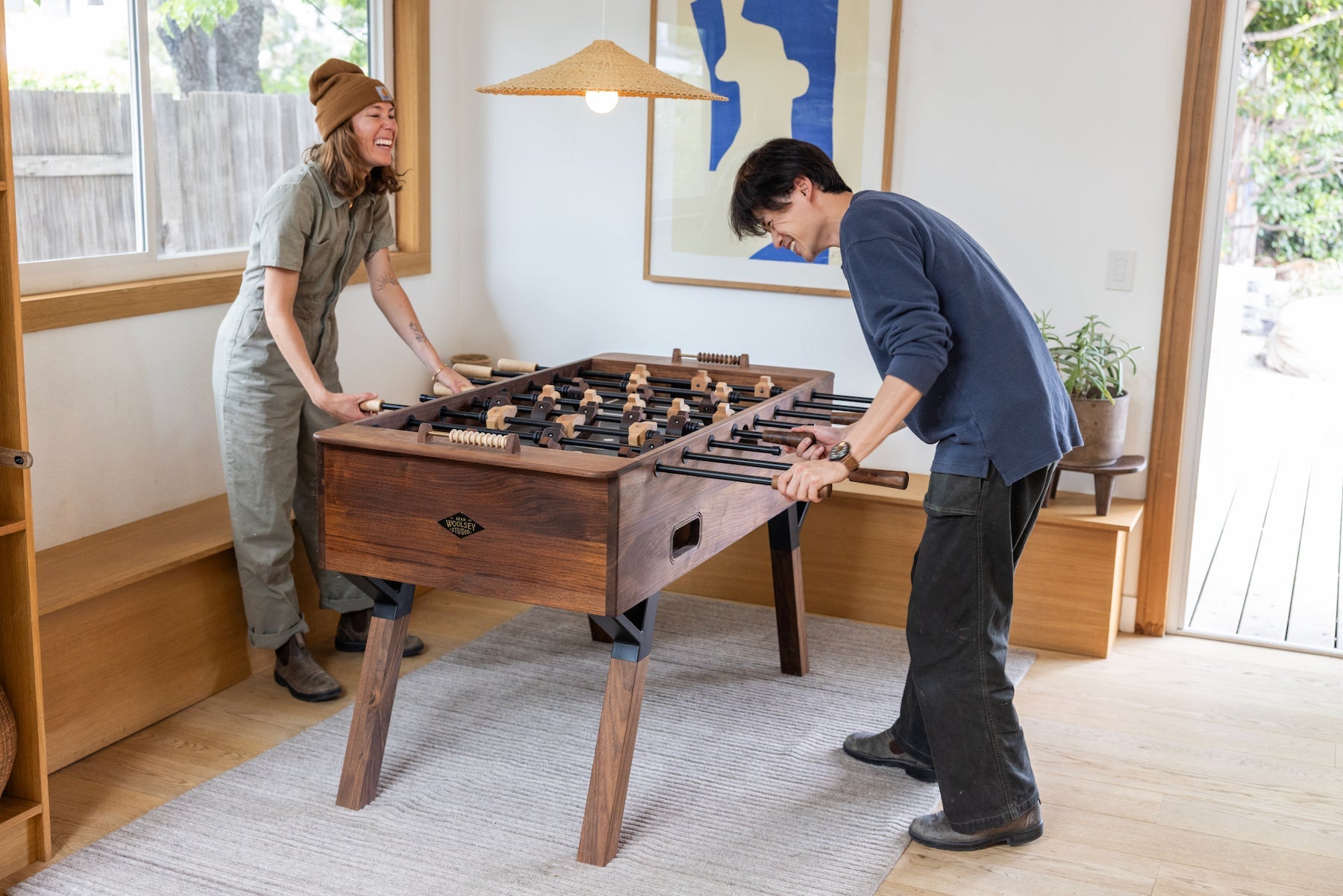 Sean Woolsey The Handcrafted Woolsey Foosball Table