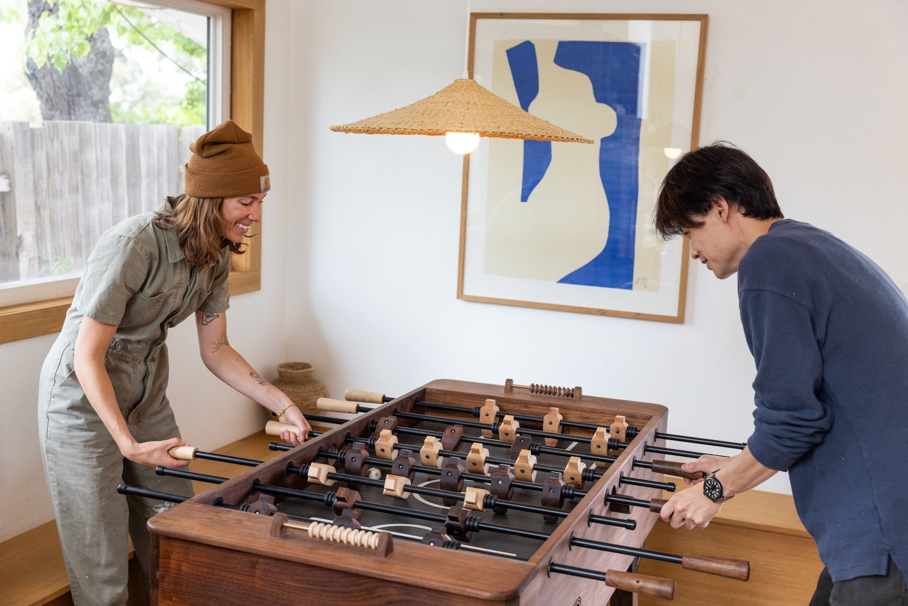 Sean Woolsey The Handcrafted Woolsey Foosball Table