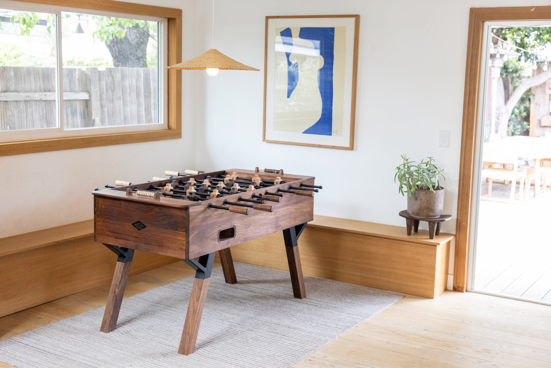 Sean Woolsey The Handcrafted Woolsey Foosball Table