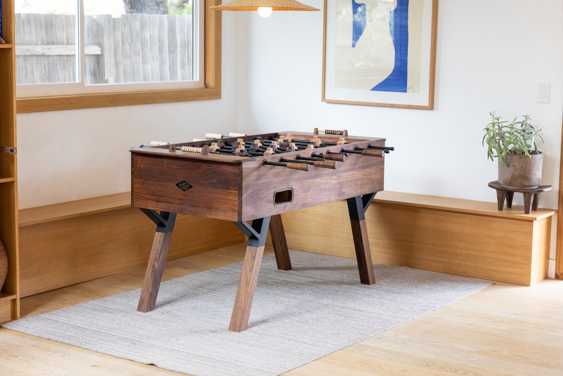Sean Woolsey The Handcrafted Woolsey Foosball Table