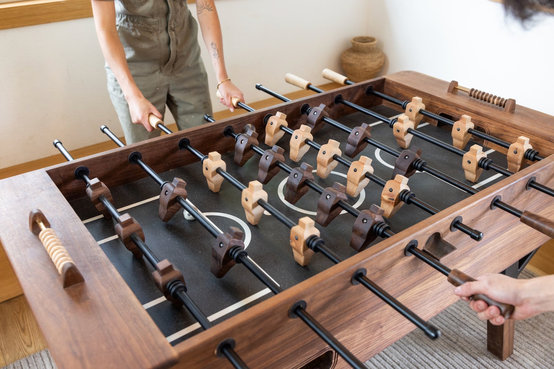 Sean Woolsey The Handcrafted Woolsey Foosball Table