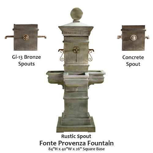 Elegante Fonte Provenza: Atraia Beleza e Tranquilidade para seu Espaço Externo