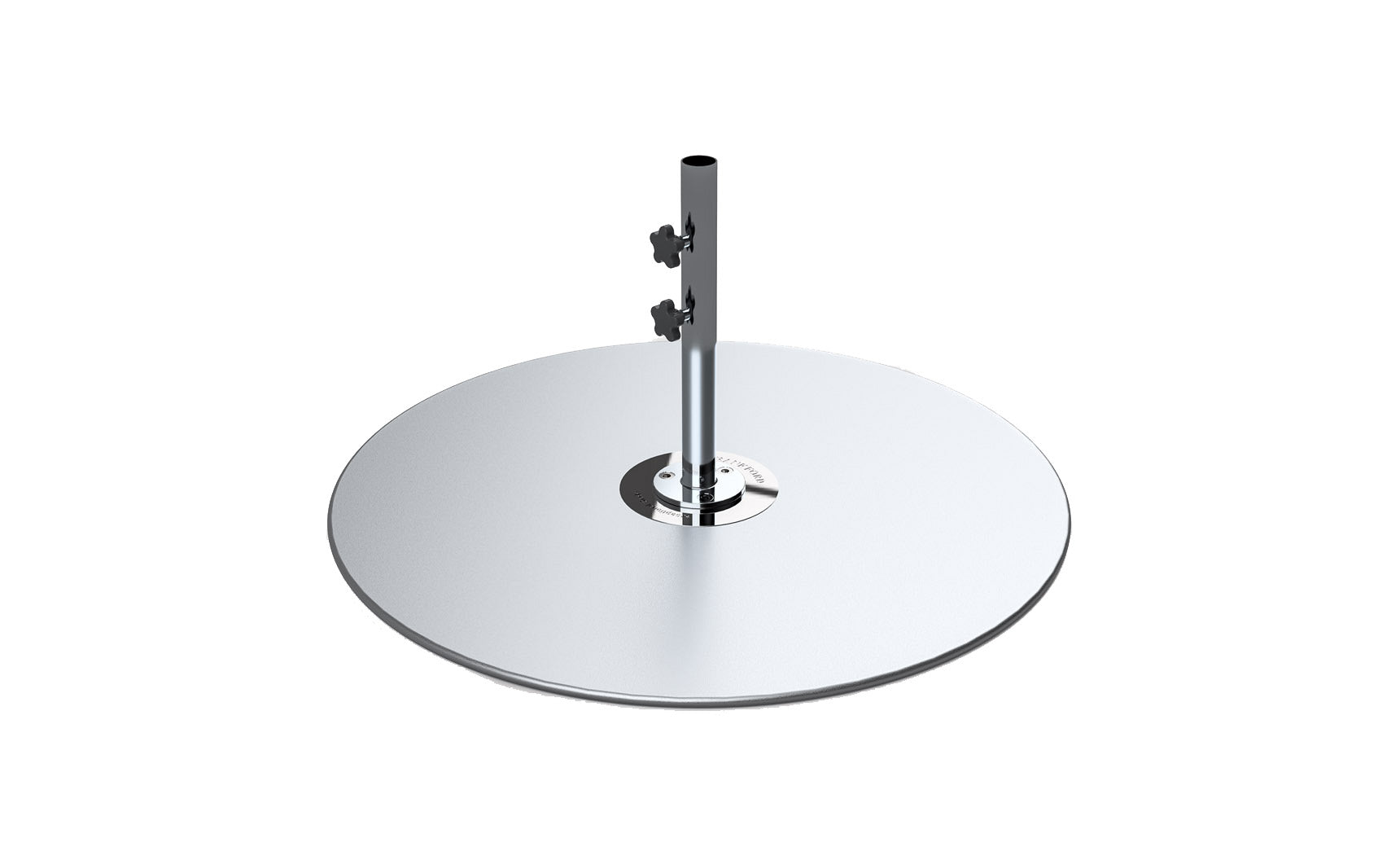 Ledge Galvanized Steel Stack Umbrella Base