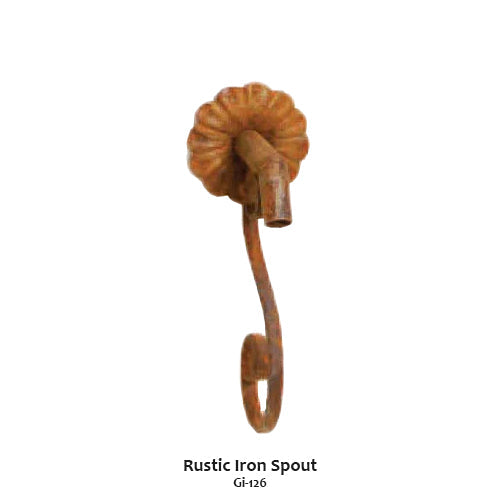 Charming St. Helena Urn Fountain with Rustic Iron Spout