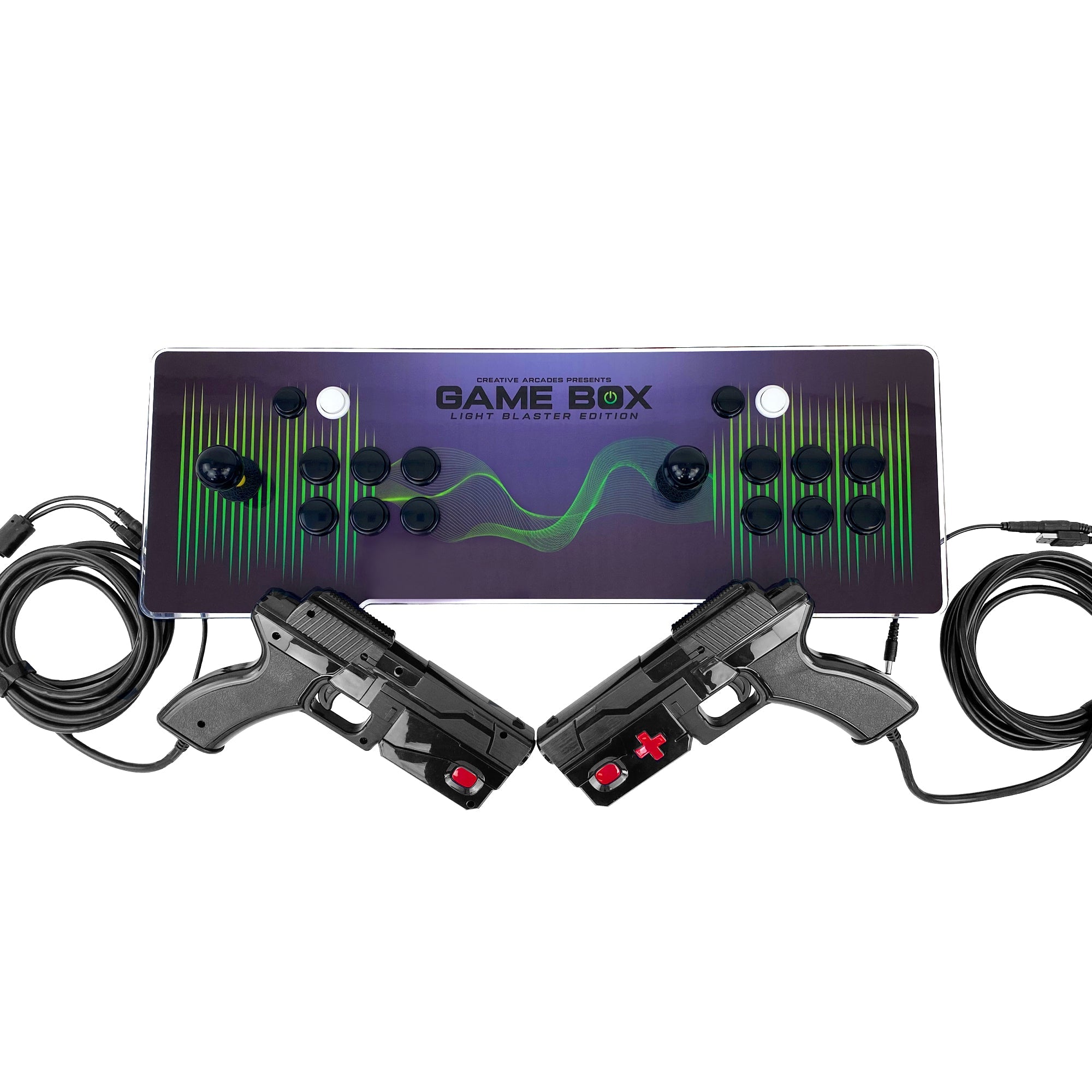 Creative Arcades NEW 10,134 in 1 Arcade Game Box Console | Light Blaster Edition