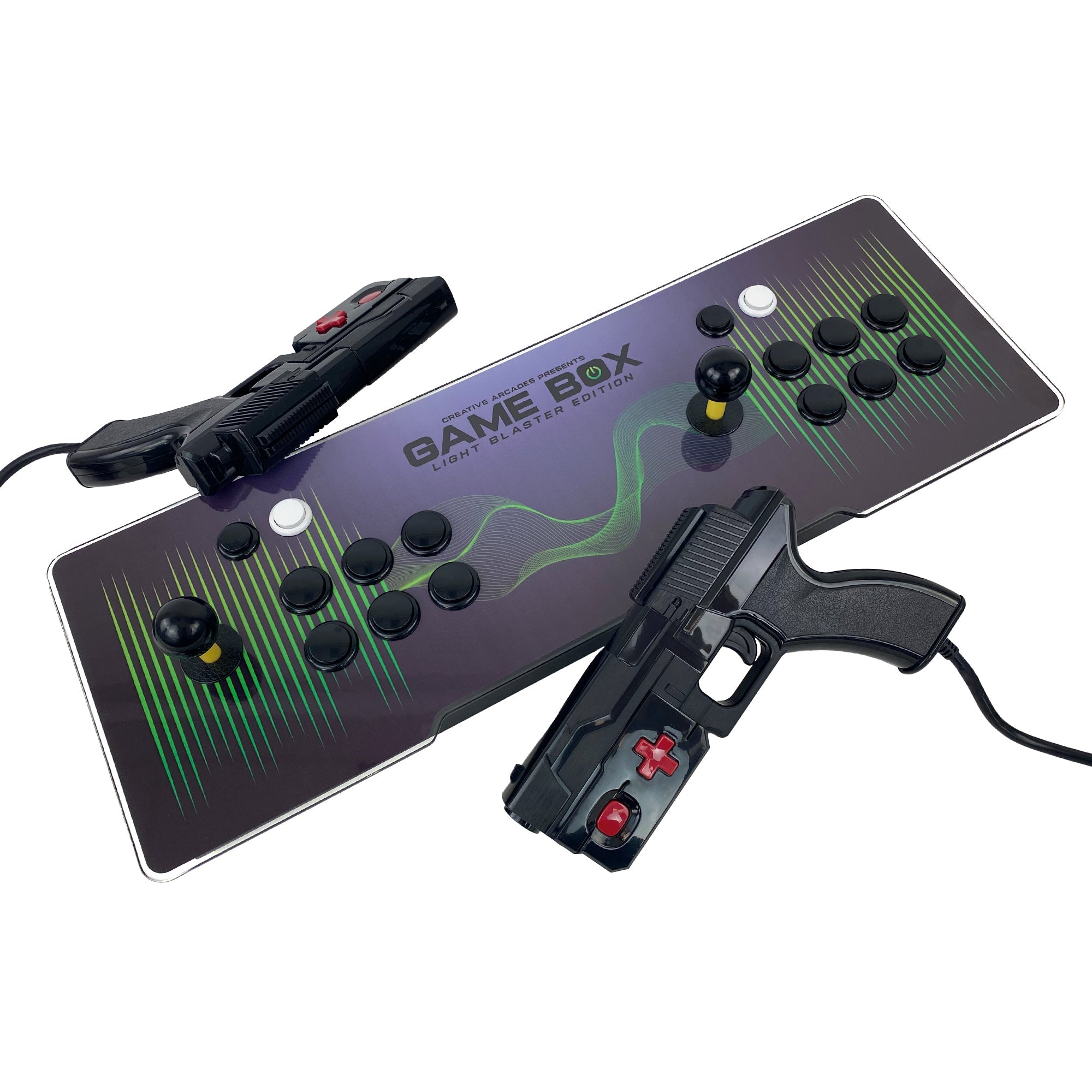 Creative Arcades NEW 10,134 in 1 Arcade Game Box Console | Light Blaster Edition