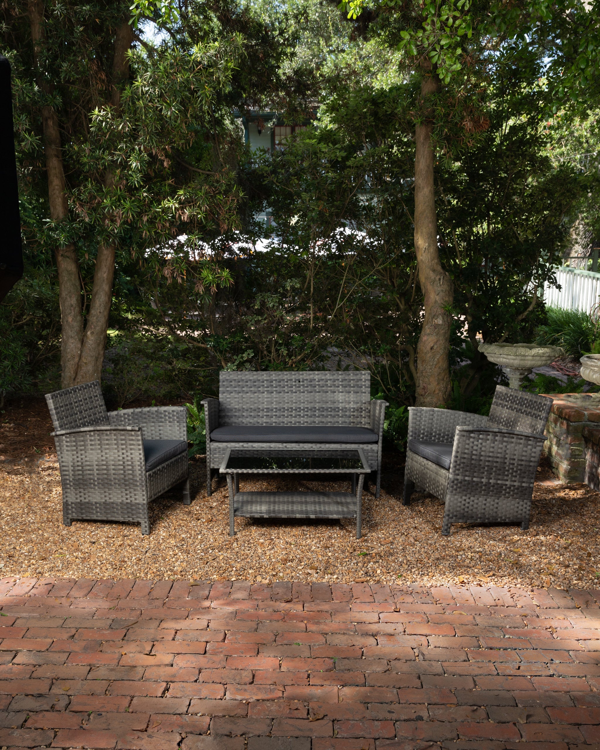 Balkene Home Jareth Wicker Patio Set | 63177