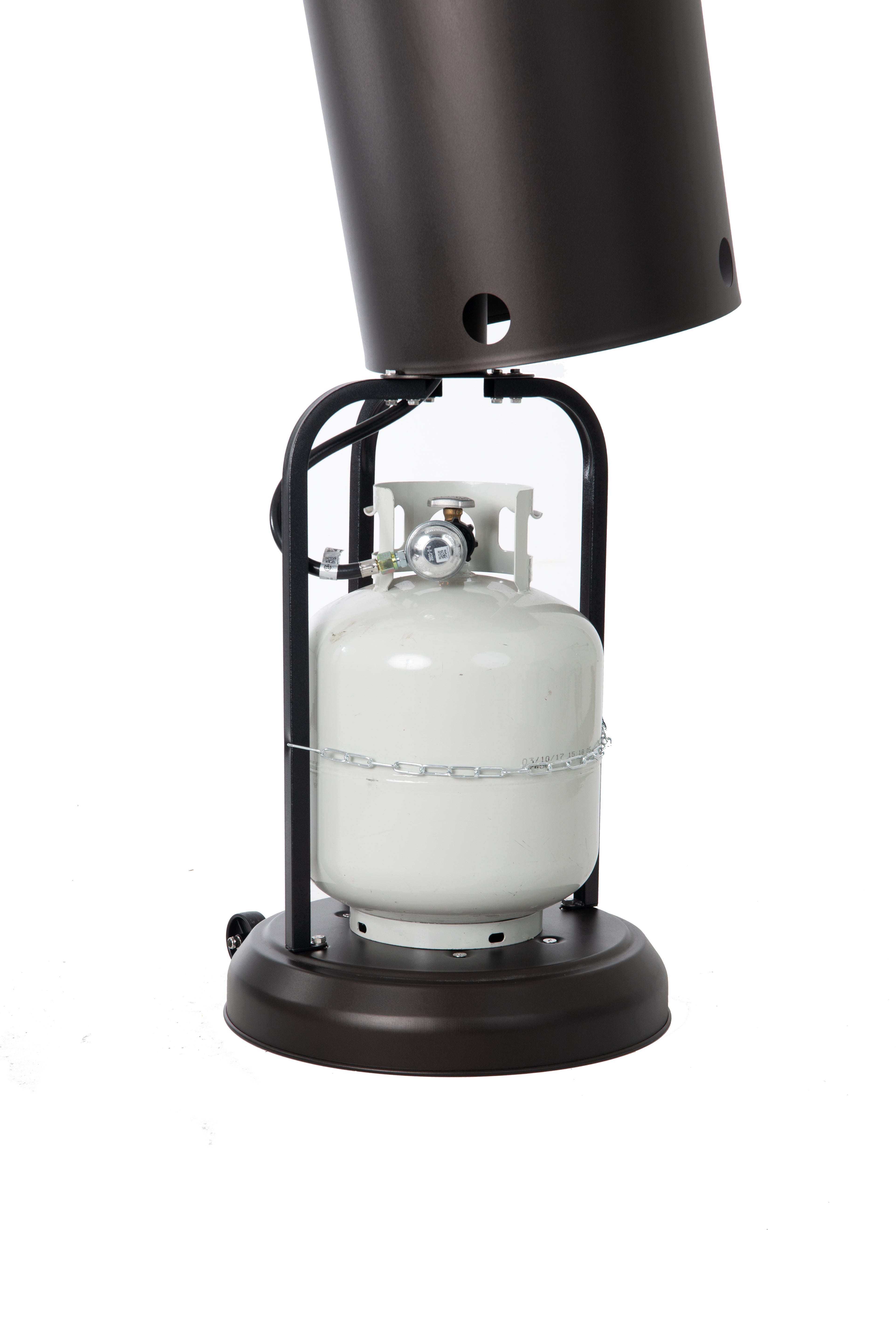 Fire Sense Mocha Finish Patio Heater with Table | 65264