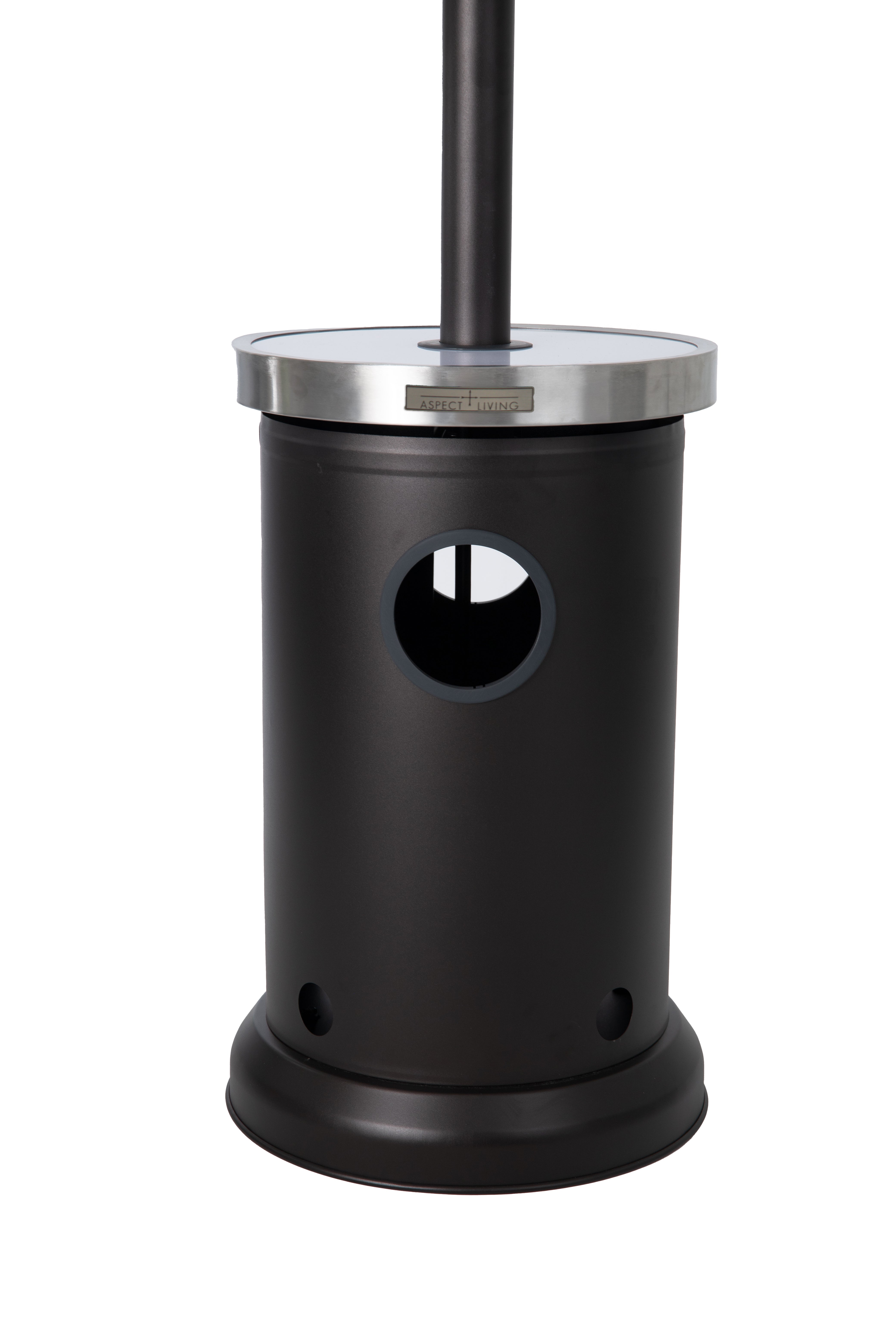 Fire Sense Mocha Finish Patio Heater with LED Table | 65263