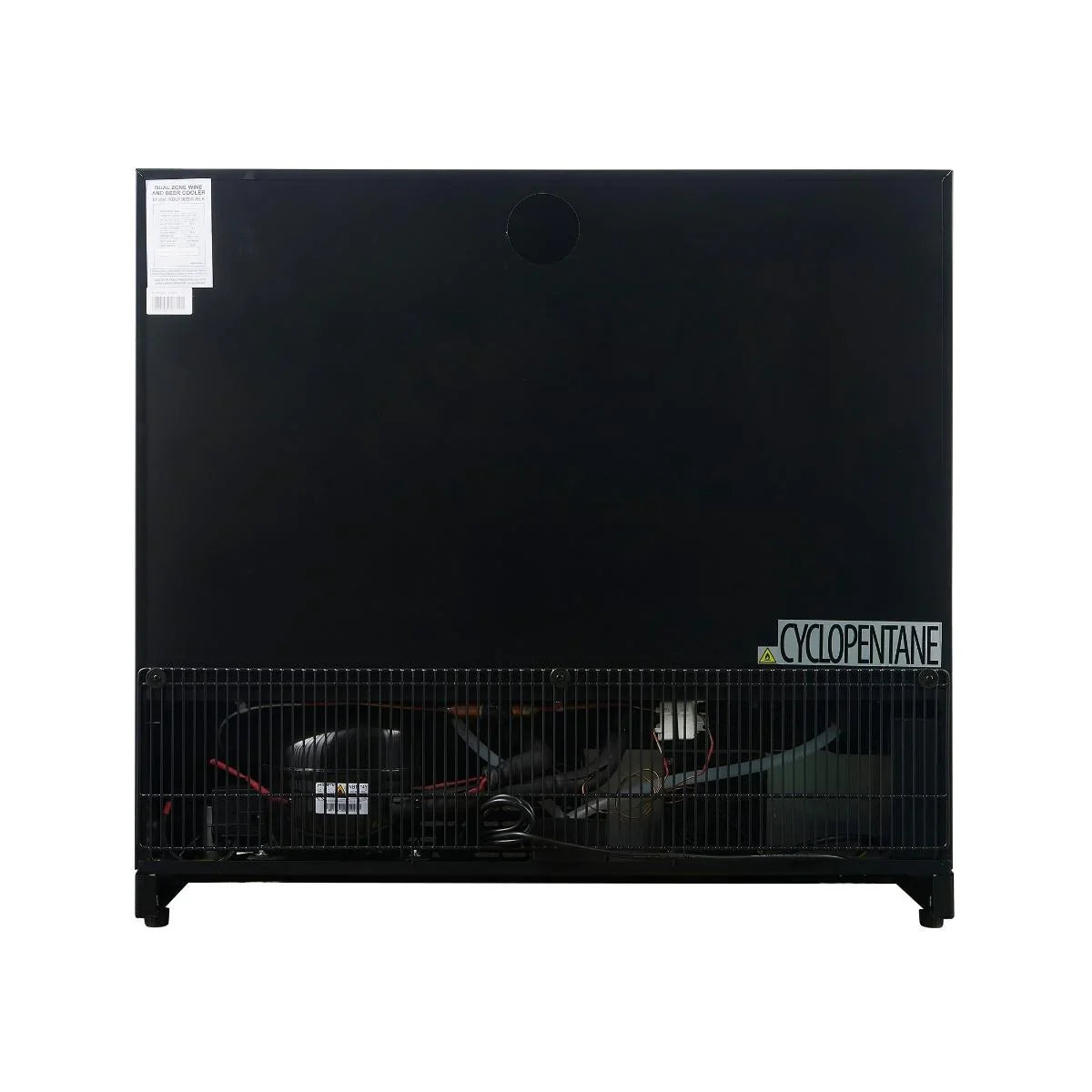 KingsBottle 36" Beer and Wine Cooler Combination with Low-E Glass Door - KBU190BW