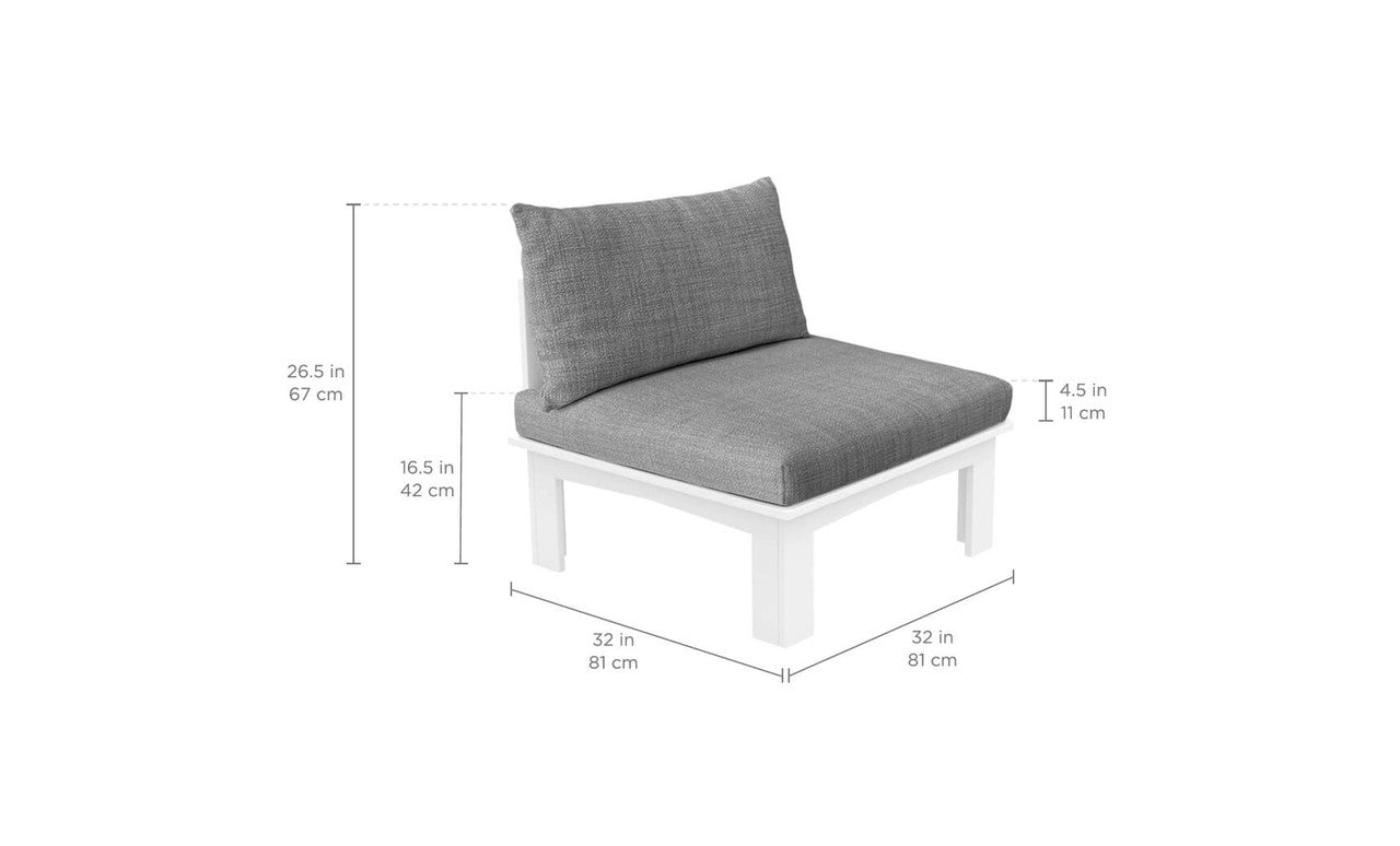 Ledge Mainstay Sectional Relaxed Middle