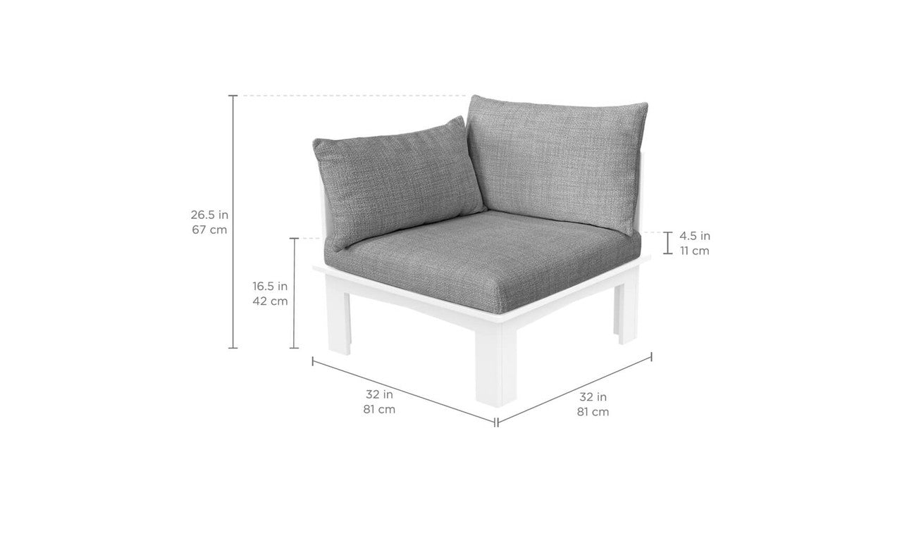 Ledge Mainstay Sectional Relaxed Right Armchair