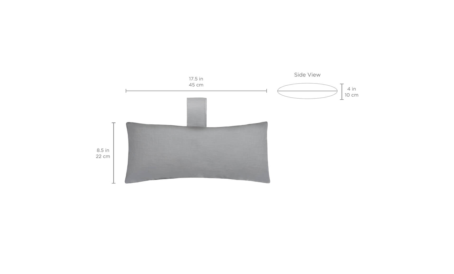 Ledge Autograph Headrest Pillow
