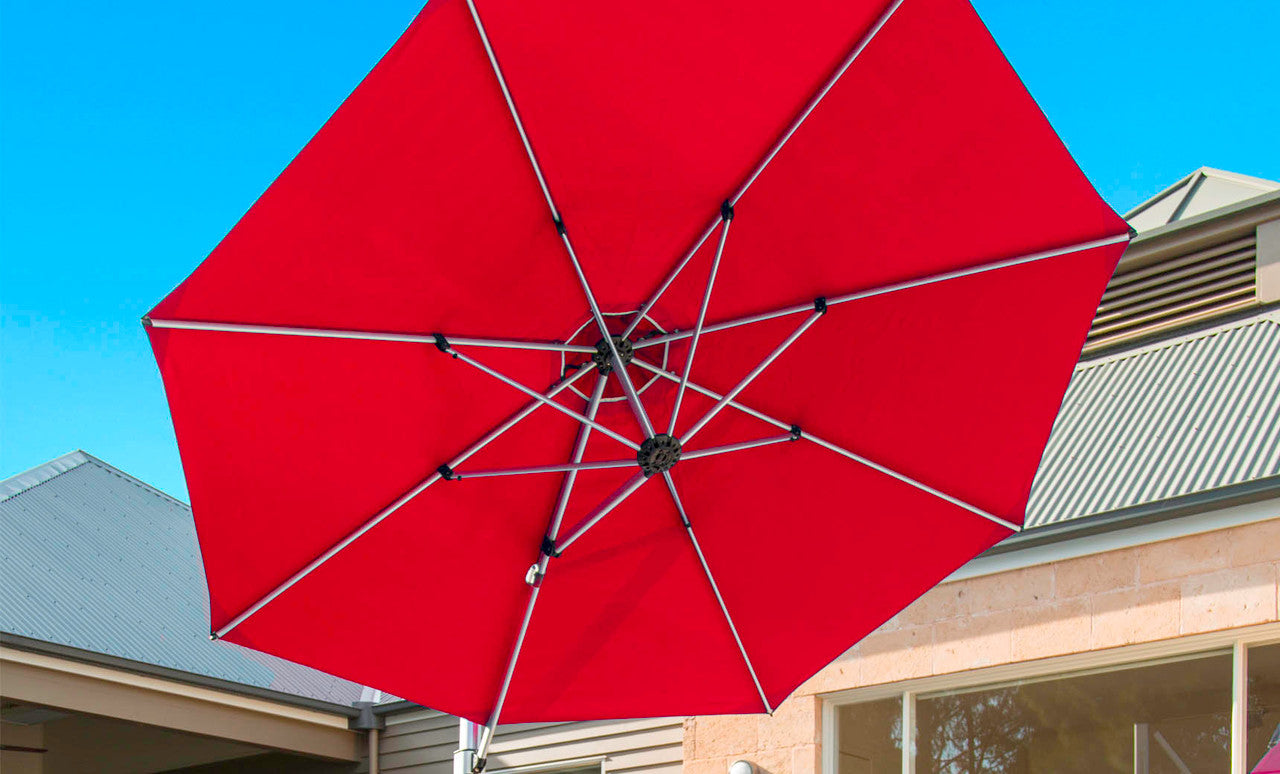 Ledge 9' Square Ultra Cantilever Umbrella