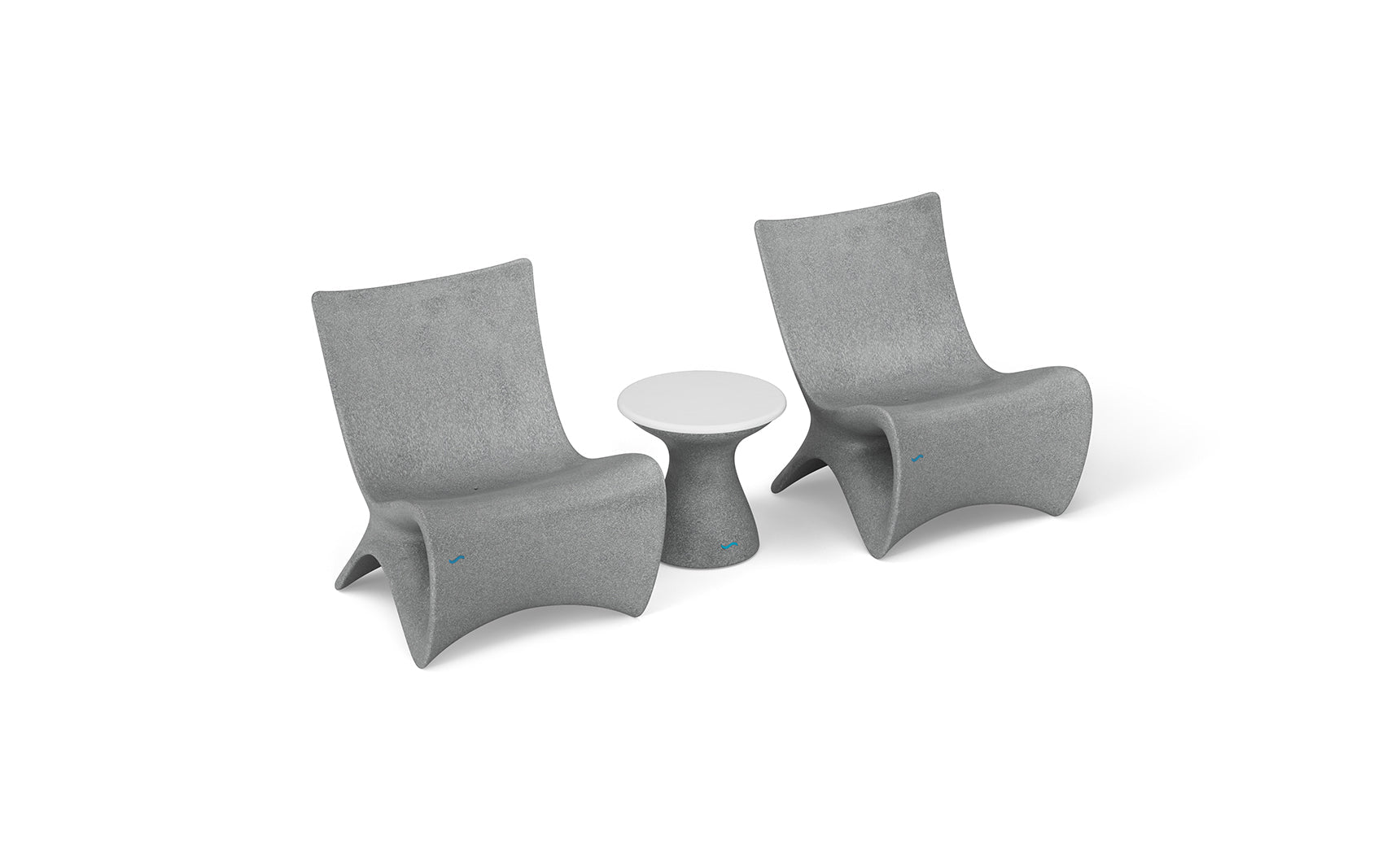 Ledge Autograph Chair and Side Table Set