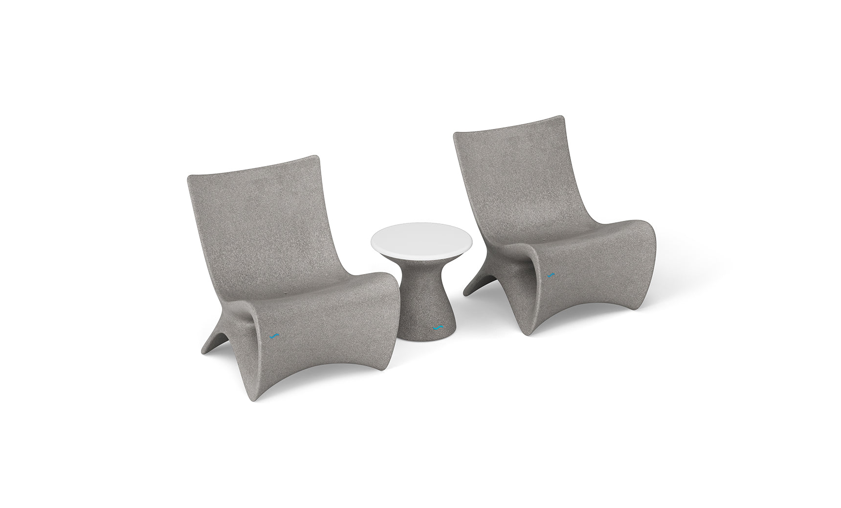 Ledge Autograph Chair and Side Table Set