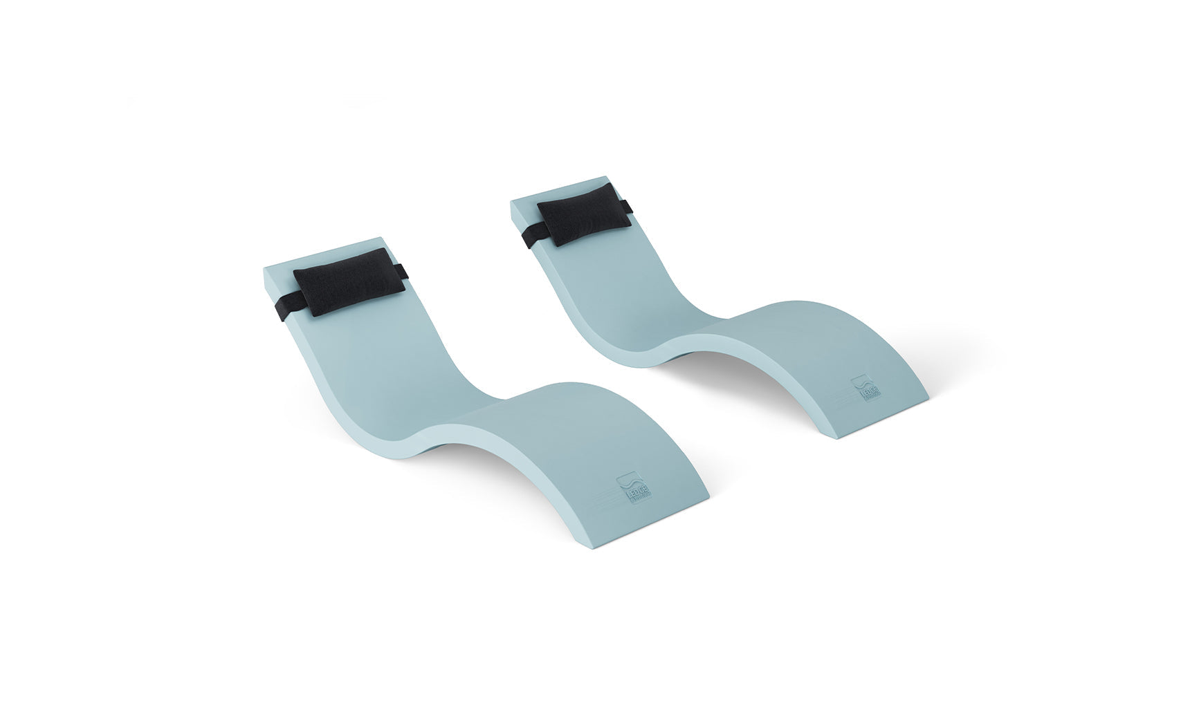 Ledge Signature Chaise and Headrest Pillow In-Pool Set