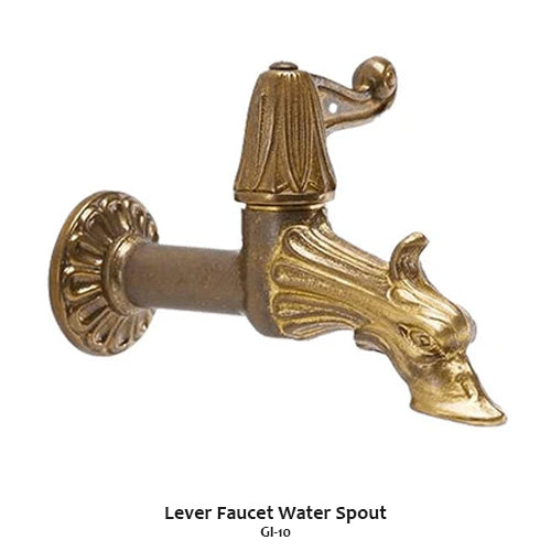 Elegante Fontana da Giardino Quattro Rustichella con 4 Zampilli