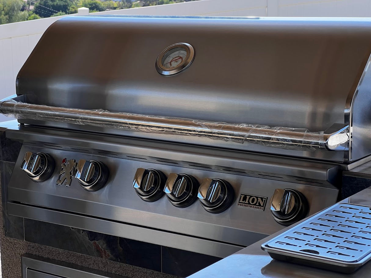 Lion Premium Grills L90000 40-Inch Stainless Steel Built-In Grill-L9000