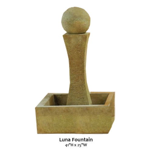Celestial Luna Fountain: Elevate Your Outdoor Space with Enchanting Water Features