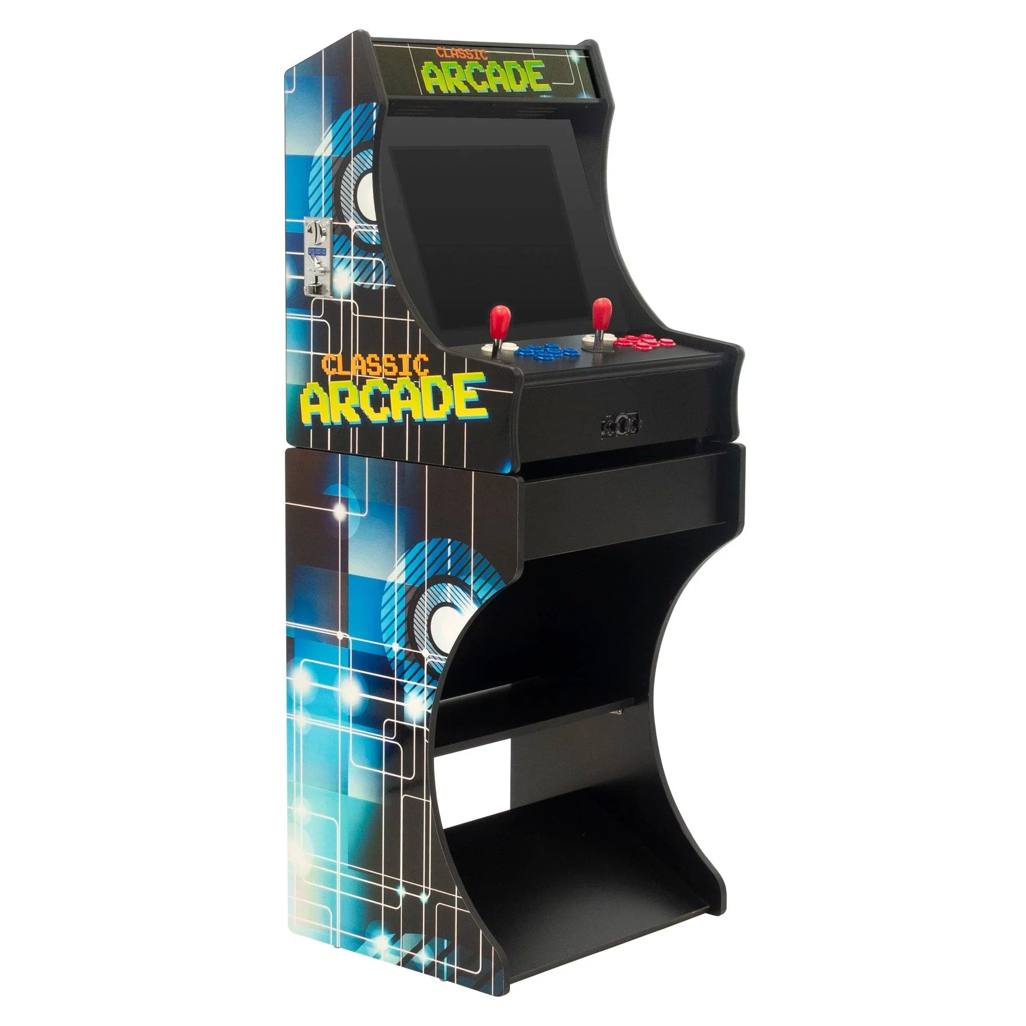 Creative Arcades 2P Mini Arcade Machine - 19" LCD | Portable Tabletop Arcade