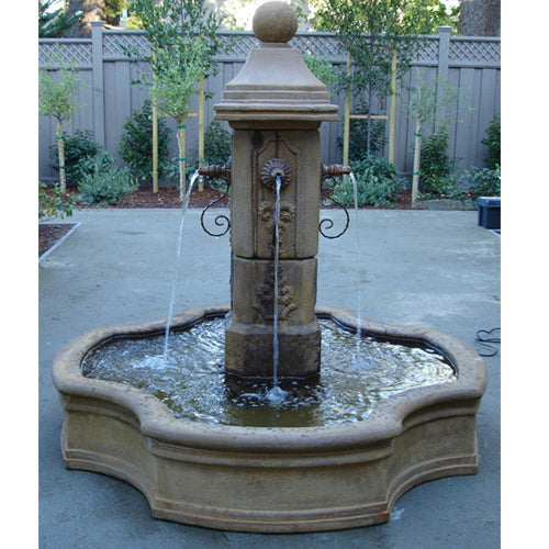 Elegant Monaco Pond Fountain with Stunning Spouts
