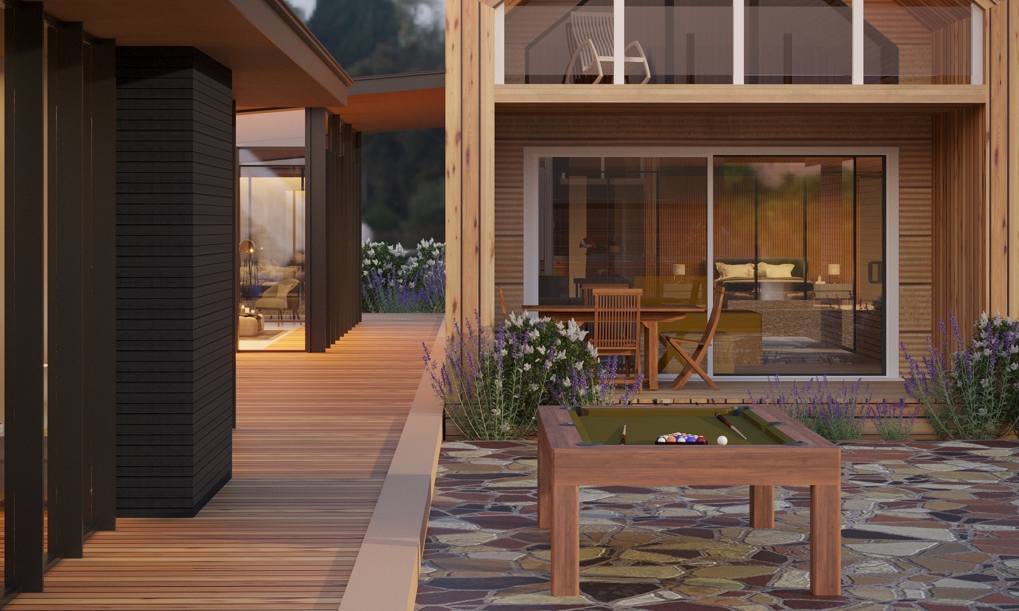 Sean Woolsey Outdoor Essence Pool Table