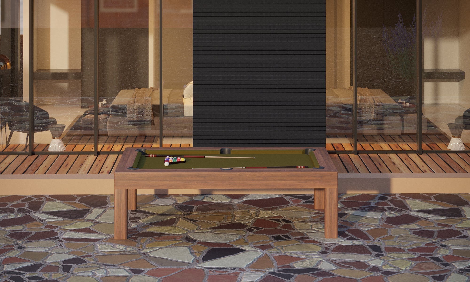 Sean Woolsey Outdoor Essence Pool Table