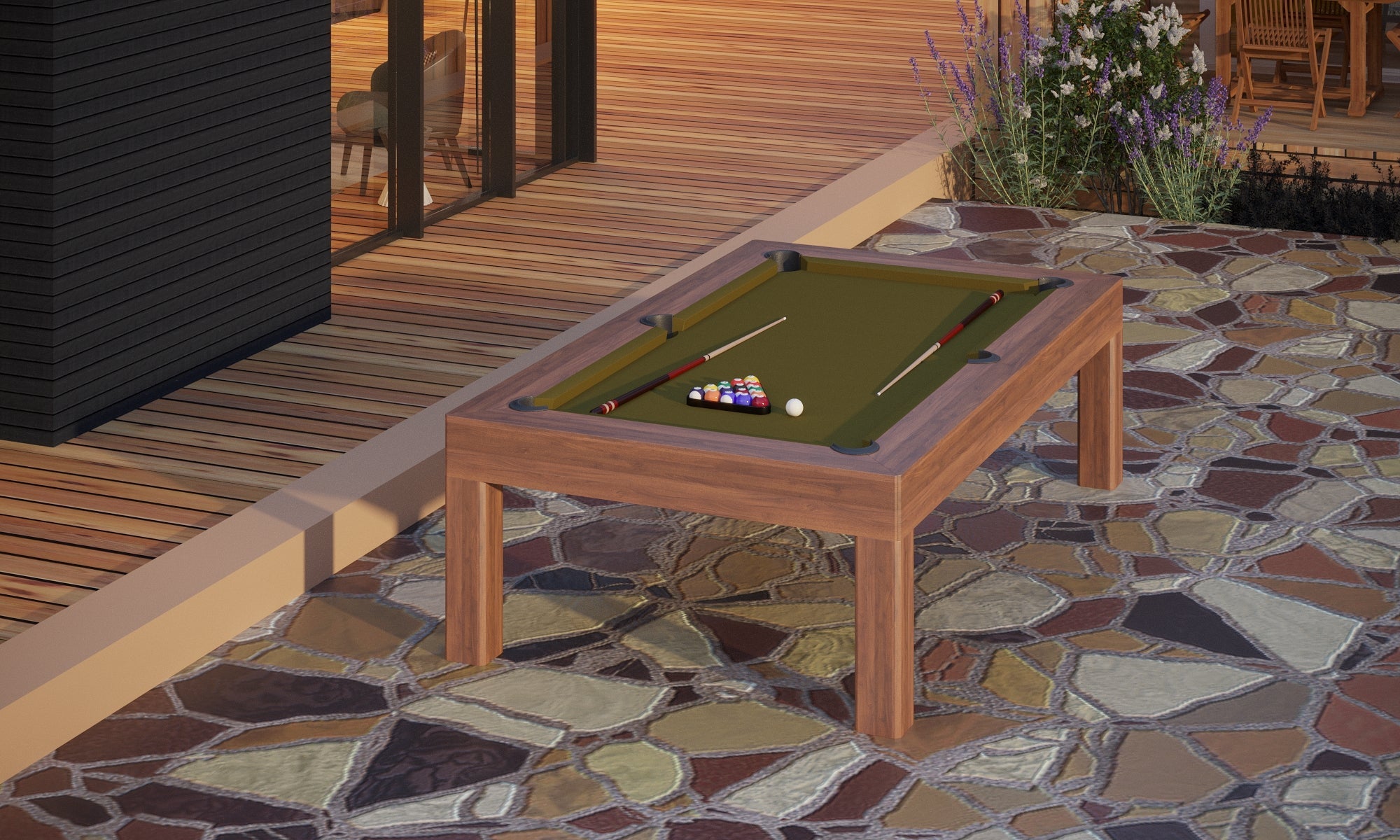 Sean Woolsey Outdoor Essence Pool Table