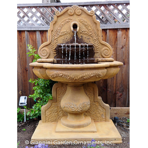 Elegant Olive Grove Wall Fountain for Tranquil Outdoor Spaces
