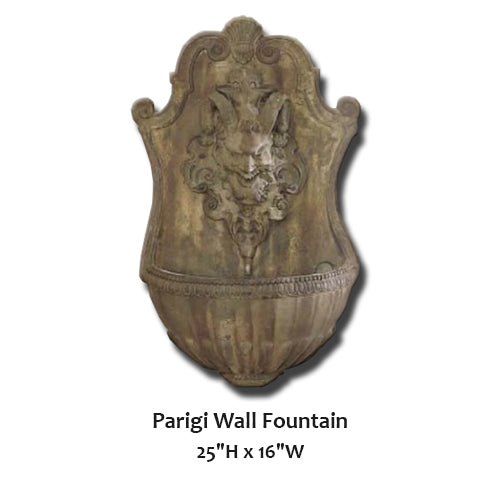 Elegante Fontana da Parete Parigi