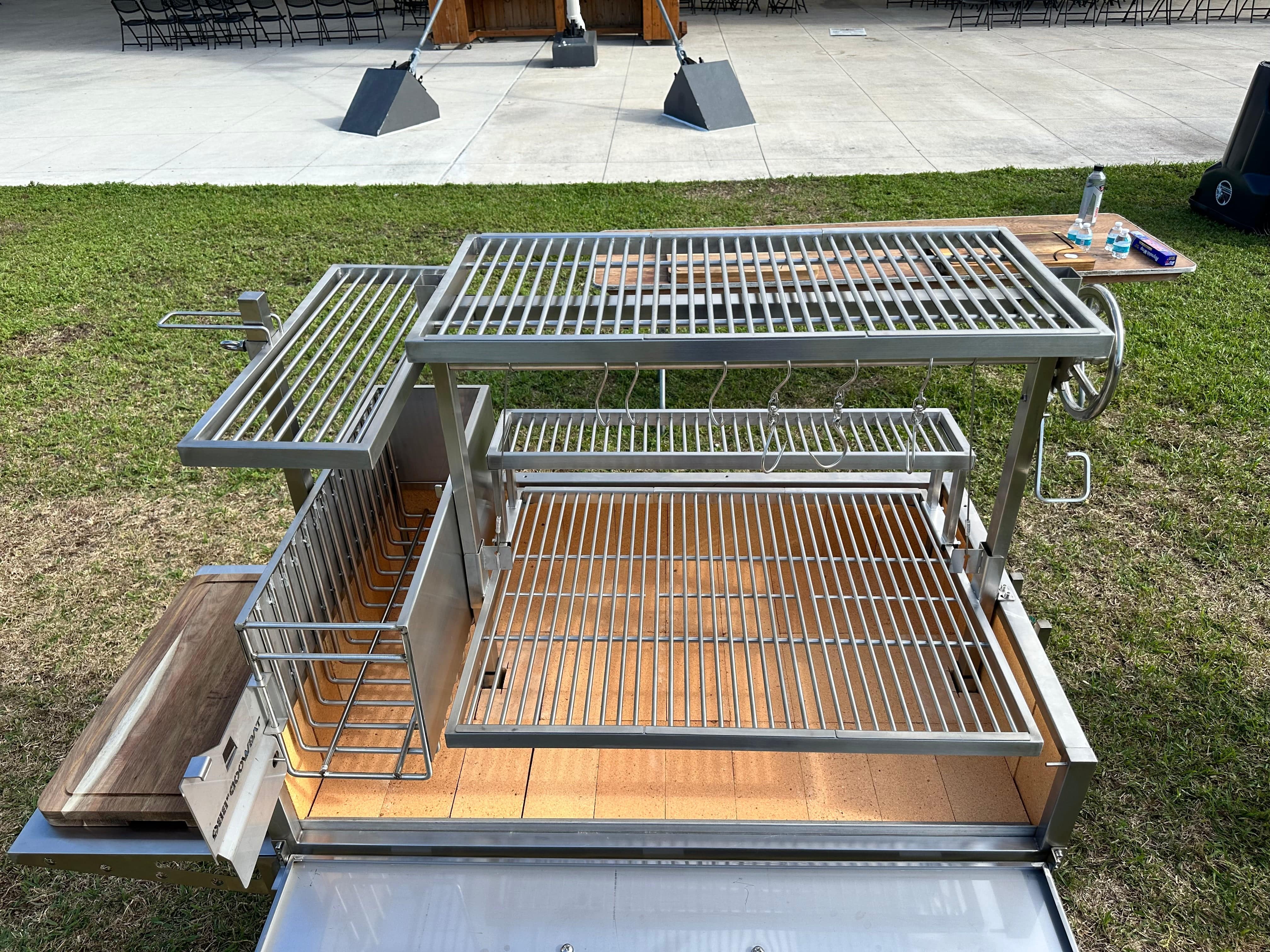 Tagwood BBQ XL Argentine Santa Maria Wood Fire & Charcoal Gaucho Grill | BBQ23SS -