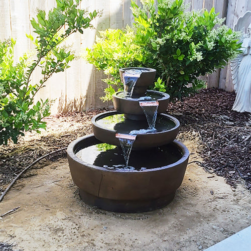 Elegant Piatti Fountain for a Serene Outdoor Oasis