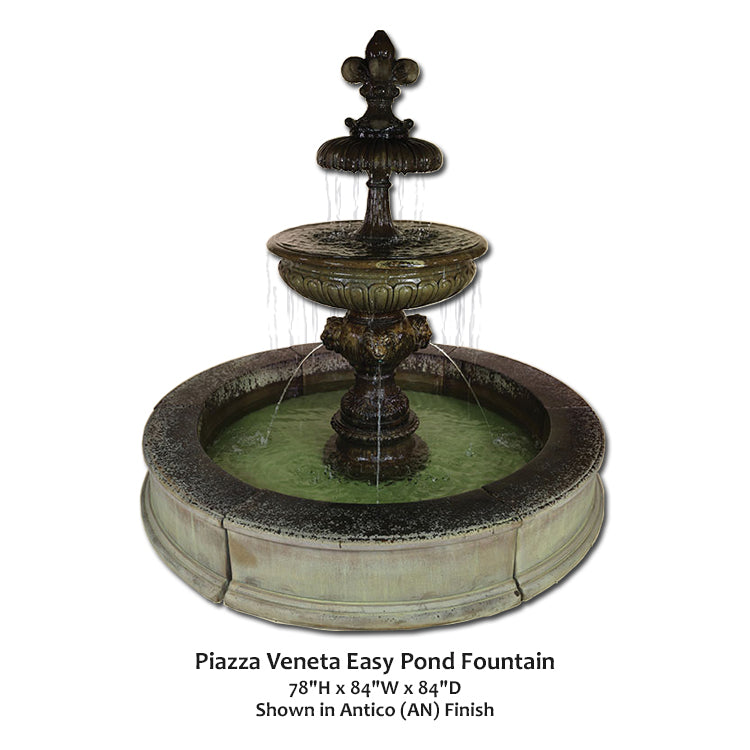 Venetian Elegance Easy Pond Fountain
