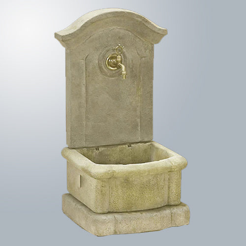 Elegant Pila Wall Fountain with Spout