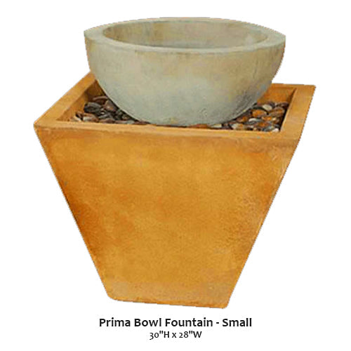 Elegant Small Prima Bowl Fountain for Tranquil Ambiance