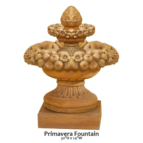 Elegant Primavera Water Fountain