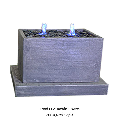 Elegant Pyxis Short Fountain
